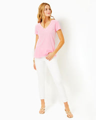 Lilly Pulitzer Meredith Tee Conch Shell Pink | Women Tops
