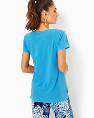 Lilly Pulitzer Meredith Tee Lunar Blue | Women Tops