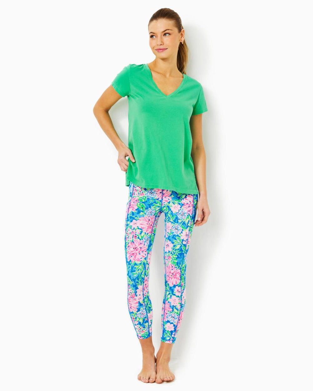 Lilly Pulitzer Meredith Tee Spearmint | Women Tops