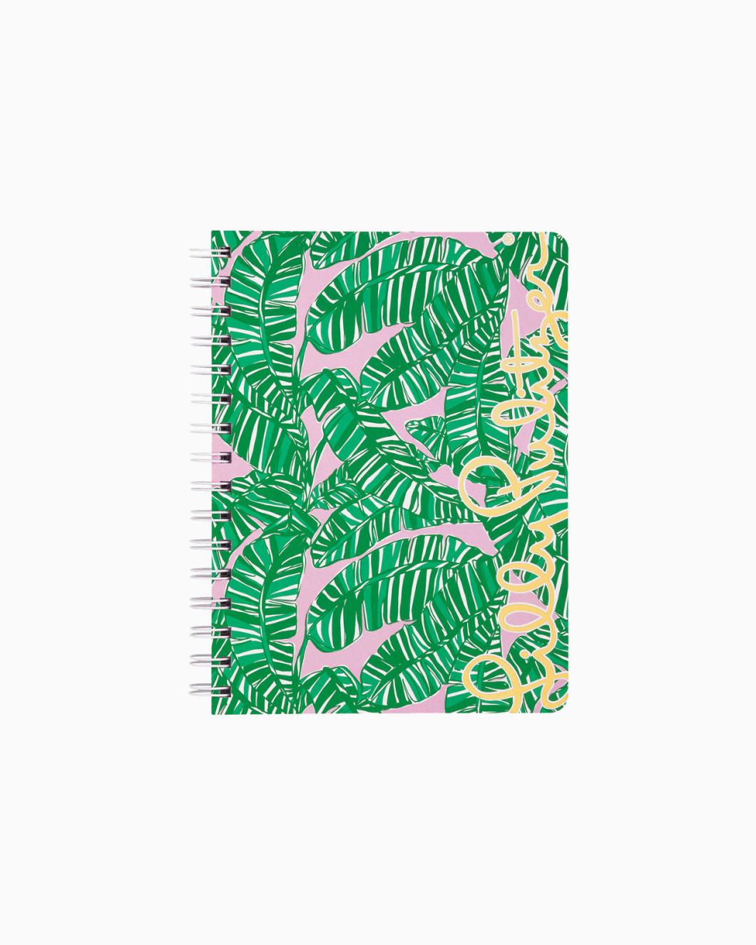 Lilly Pulitzer Mini Notebook Conch Shell Pink Lets Go Bananas | Women Office Supplies &amp; Stationery
