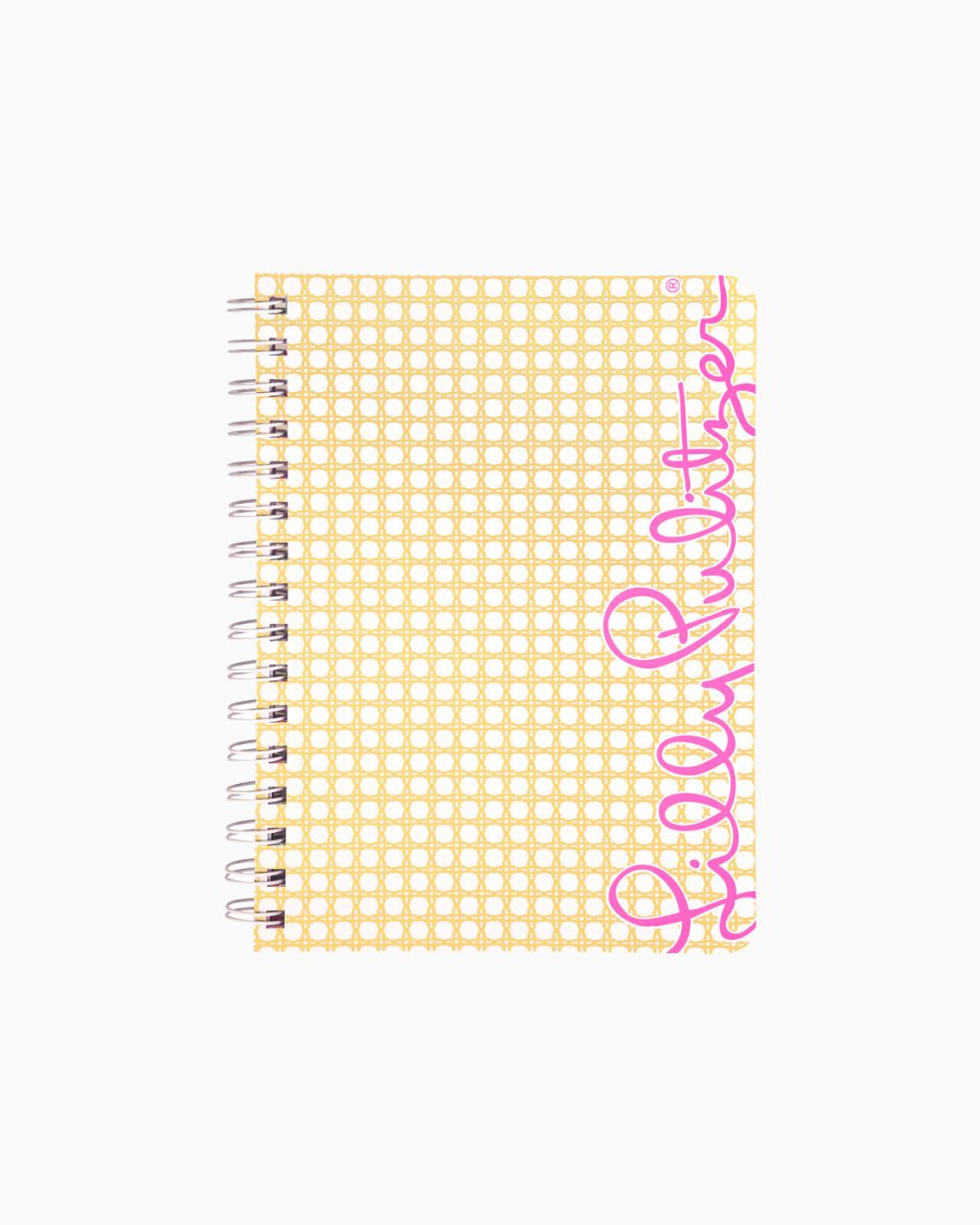 Lilly Pulitzer Mini Notebook Gold Metallic Caning | Women Agendas &amp; Planners