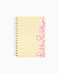 Lilly Pulitzer Mini Notebook Gold Metallic Caning | Women Agendas &amp; Planners