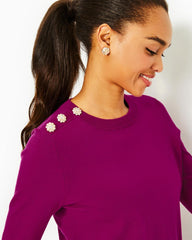 Lilly Pulitzer Morgen Sweater Mulberry | Women Tops