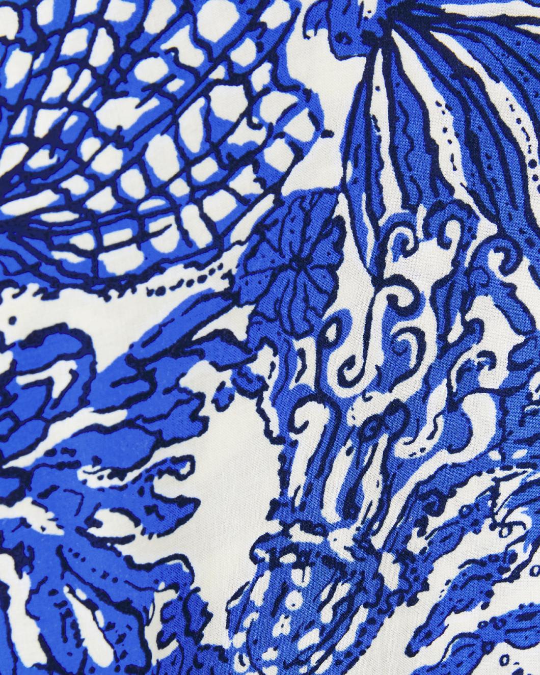 Lilly Pulitzer Natalie Shirtdress Cover-Up Deeper Coconut Ride With Me | Women Cover-Ups