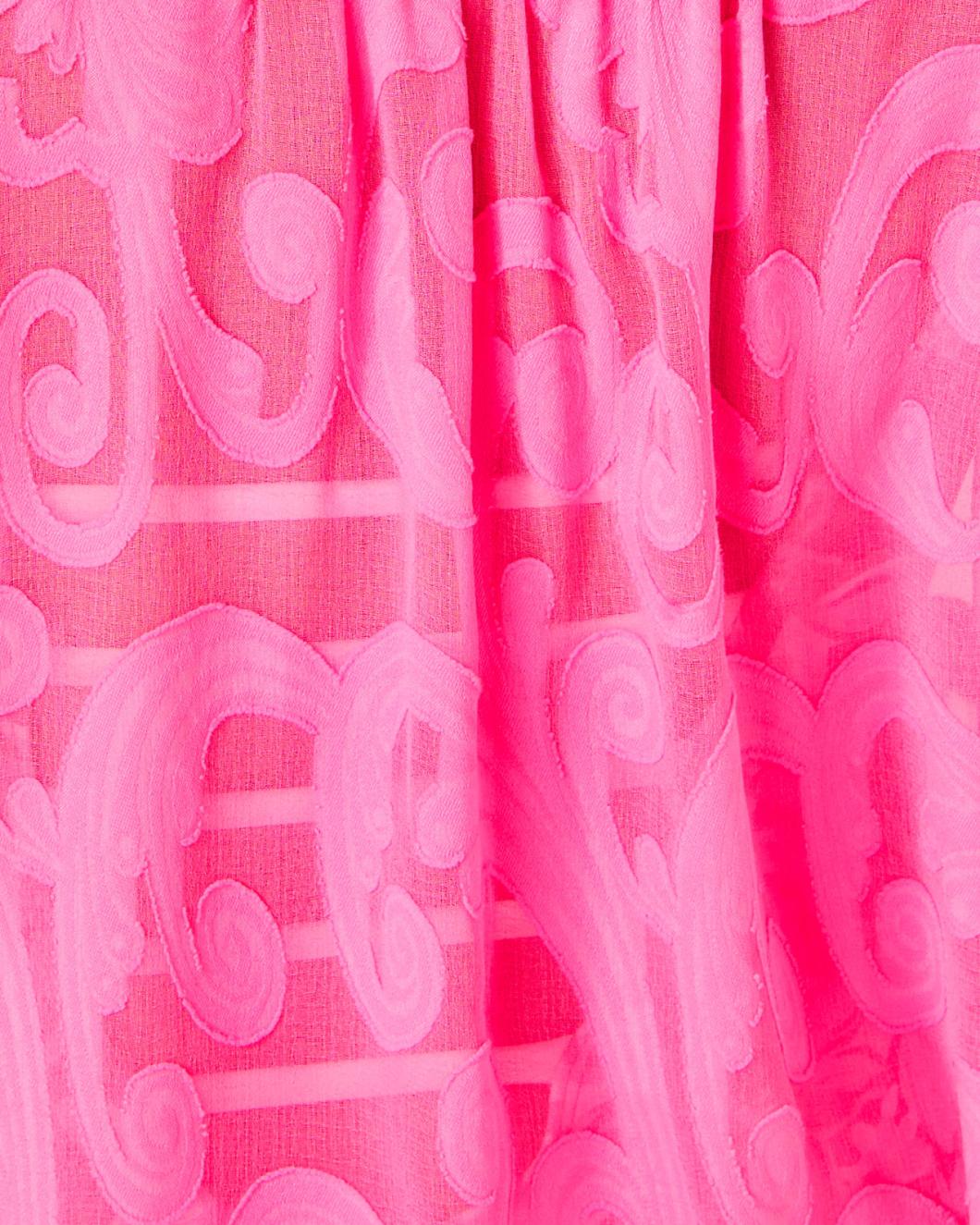 Lilly Pulitzer Natalie Shirtdress Cover-Up Roxie Pink Poly Crepe Swirl Clip | Women Cover-Ups