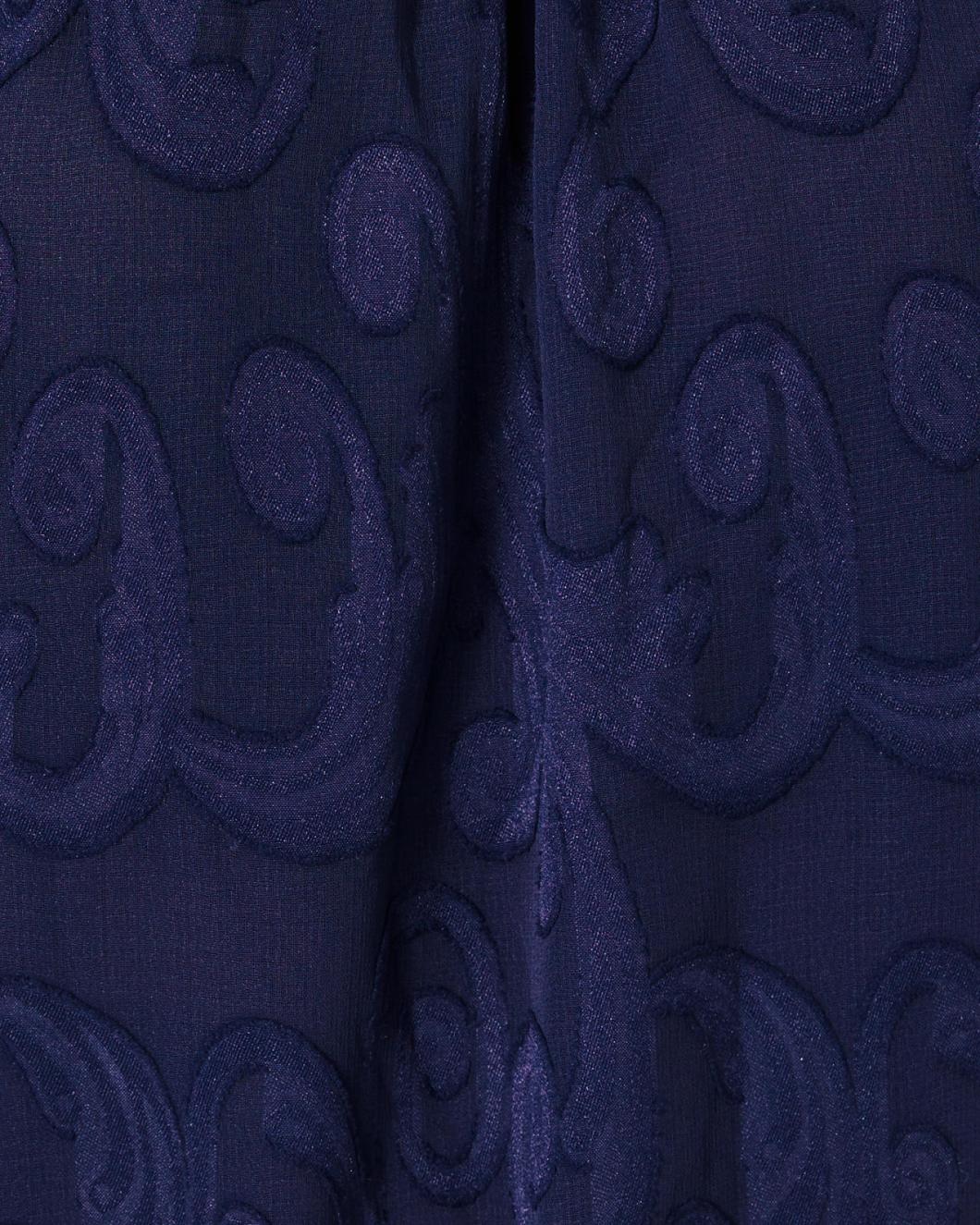 Lilly Pulitzer Nevie Off-The-Shoulder Top True Navy Poly Crepe Swirl Clip | Women Tops