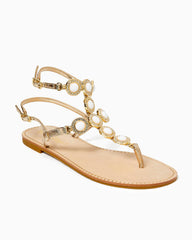 Lilly Pulitzer Palermo Leather Sandal Resort White | Women Shoes