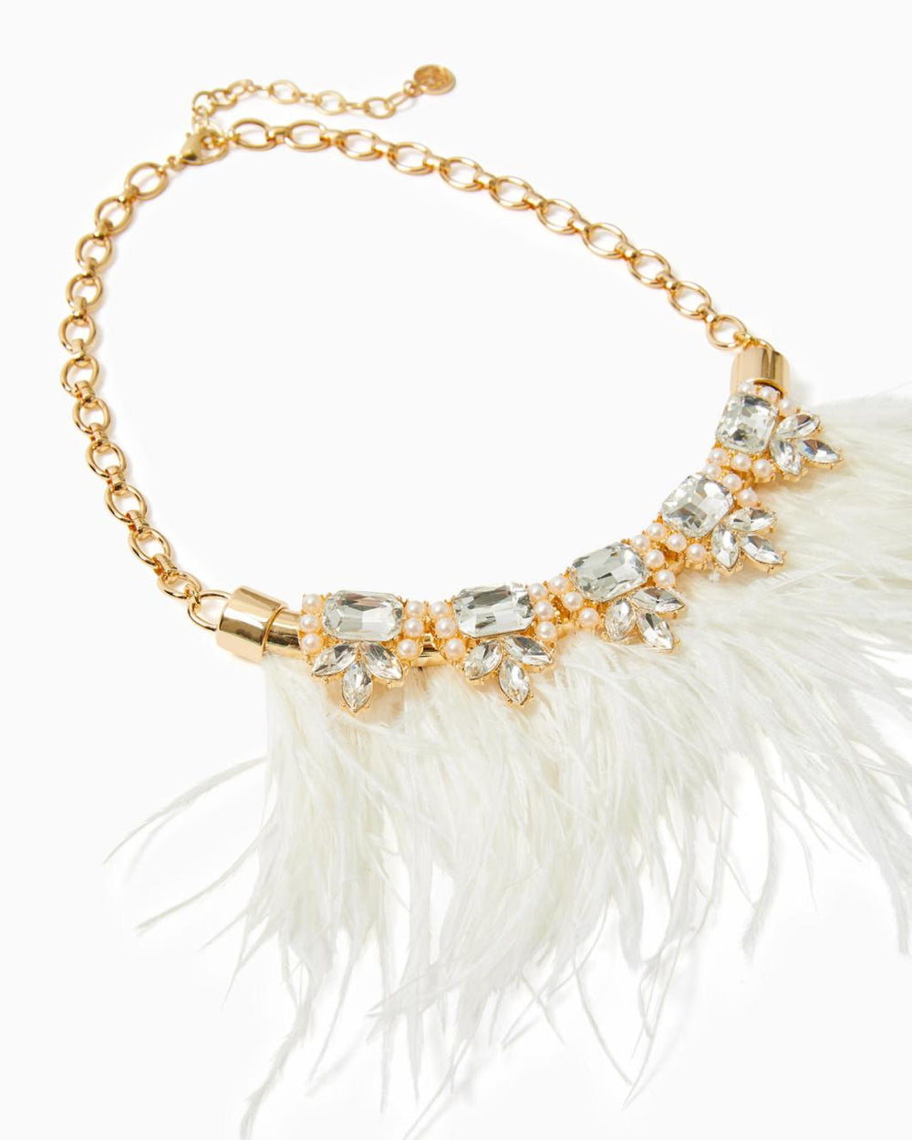 Lilly Pulitzer Party Under The Palms Necklace Resort White | Women Jewelry