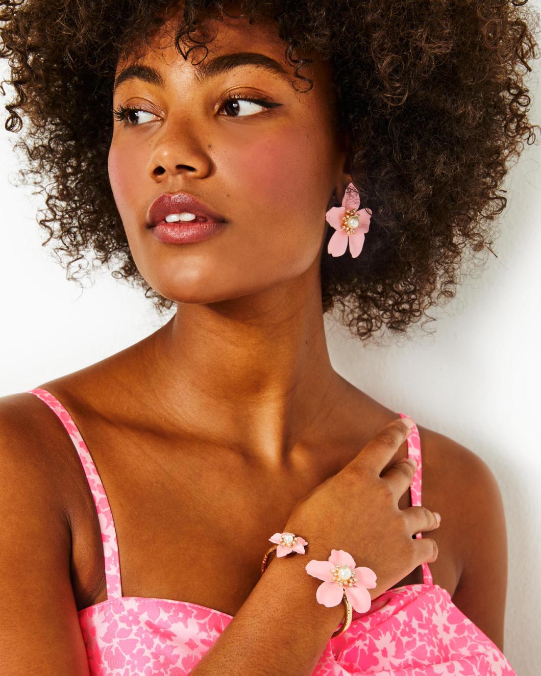 Lilly Pulitzer Pearl Orchid Bracelet Conch Shell Pink | Women Jewelry