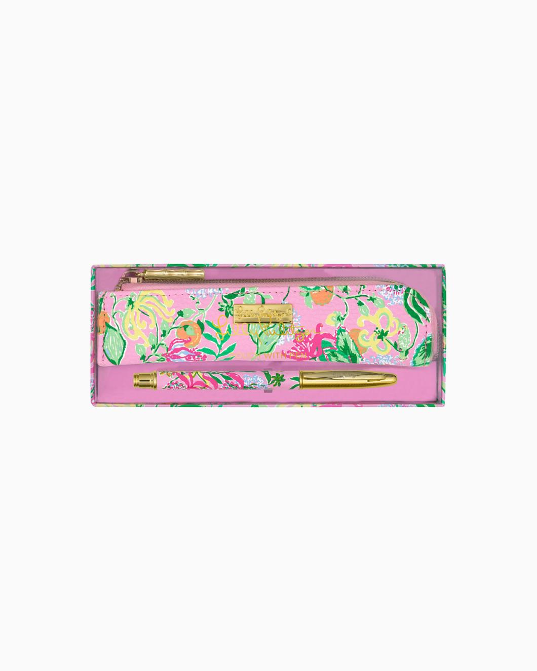 Lilly Pulitzer Pen With Pouch Multi Via Amore Spritzer | Women Office Supplies &amp; Stationery