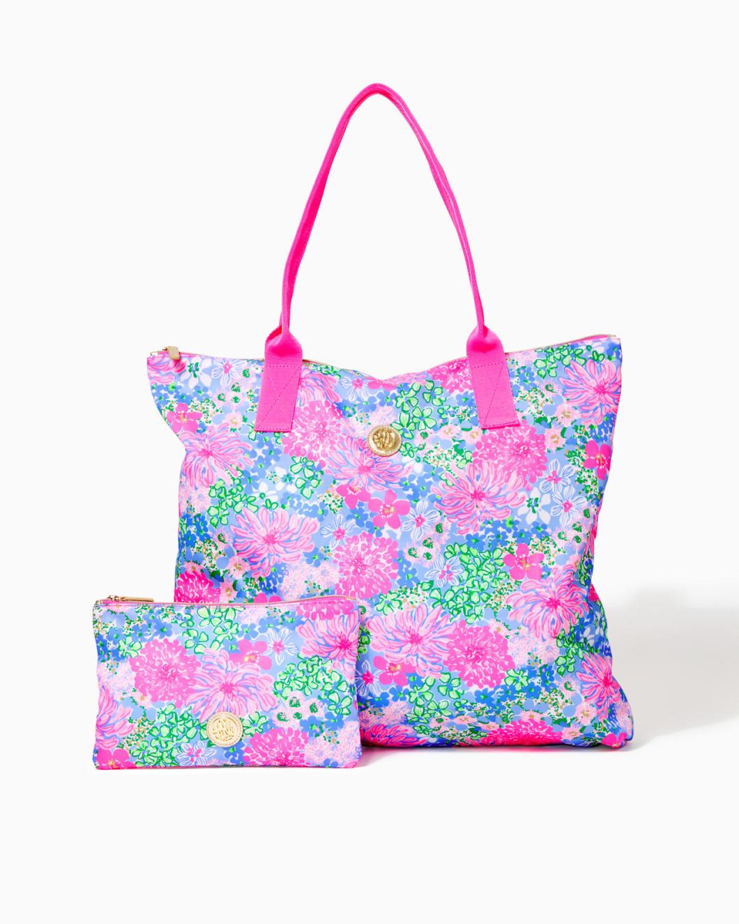 Lilly Pulitzer Piper Packable Tote Multi Lil Soiree All Day | Women Bags