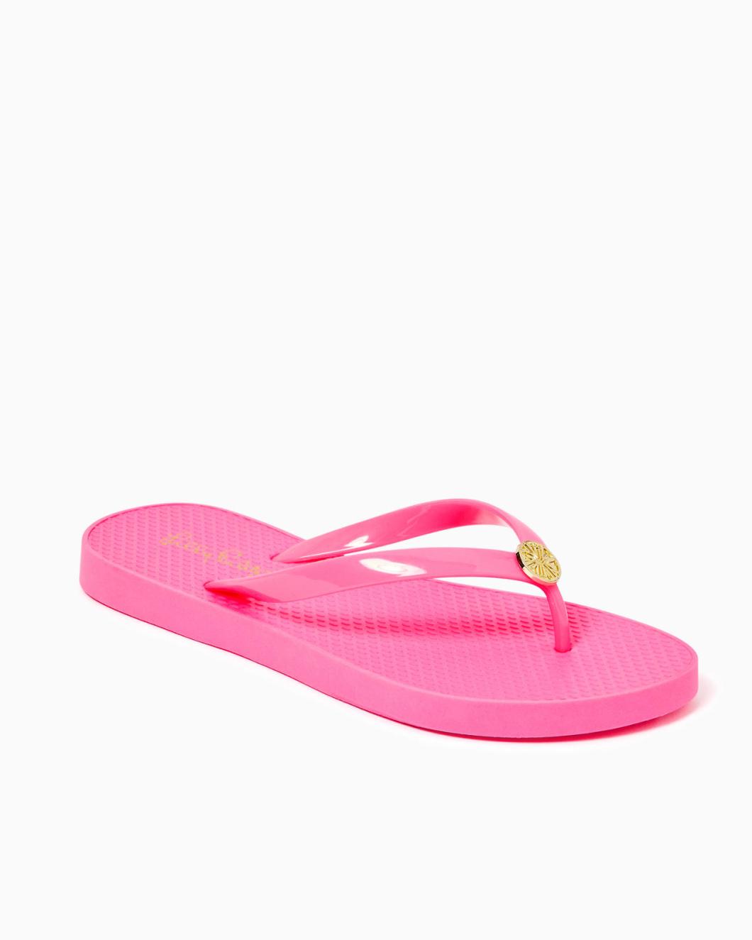 Lilly Pulitzer Pool Flip Flop Roxie Pink | Women Shoes