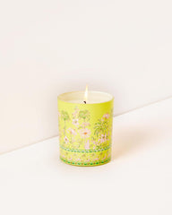 Lilly Pulitzer Printed Candle Finch Yellow Tropical Oasis Engineered | Women Home Decor