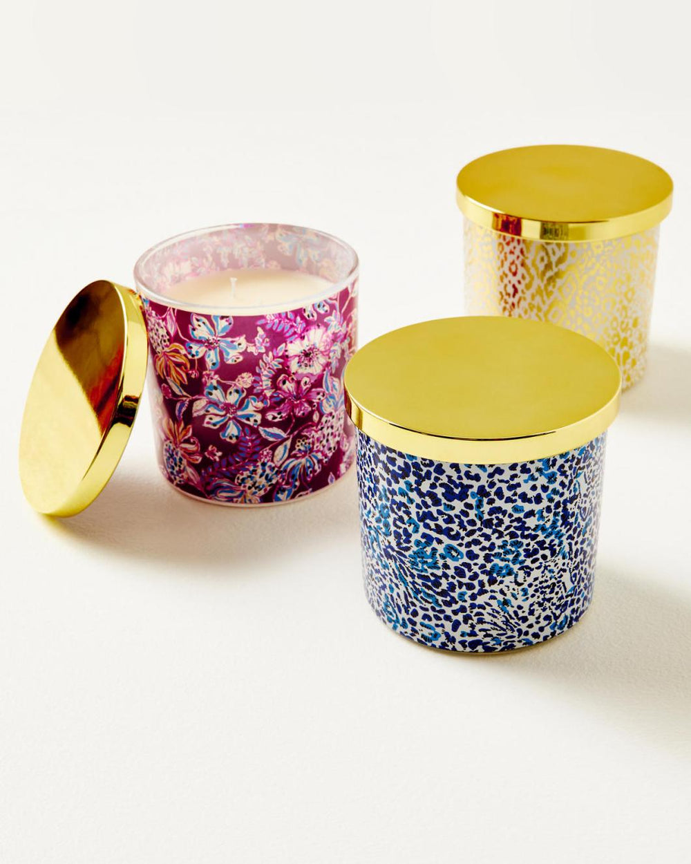 Lilly Pulitzer Printed Candle Resort White Twisted Up | Women Home Decor