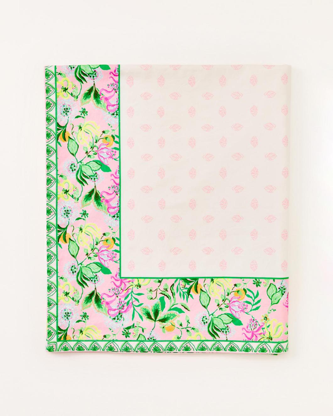 Lilly Pulitzer Printed Tablecloth Multi Via Amore Spritzer Engineered Tablecloth | Women Tabletop