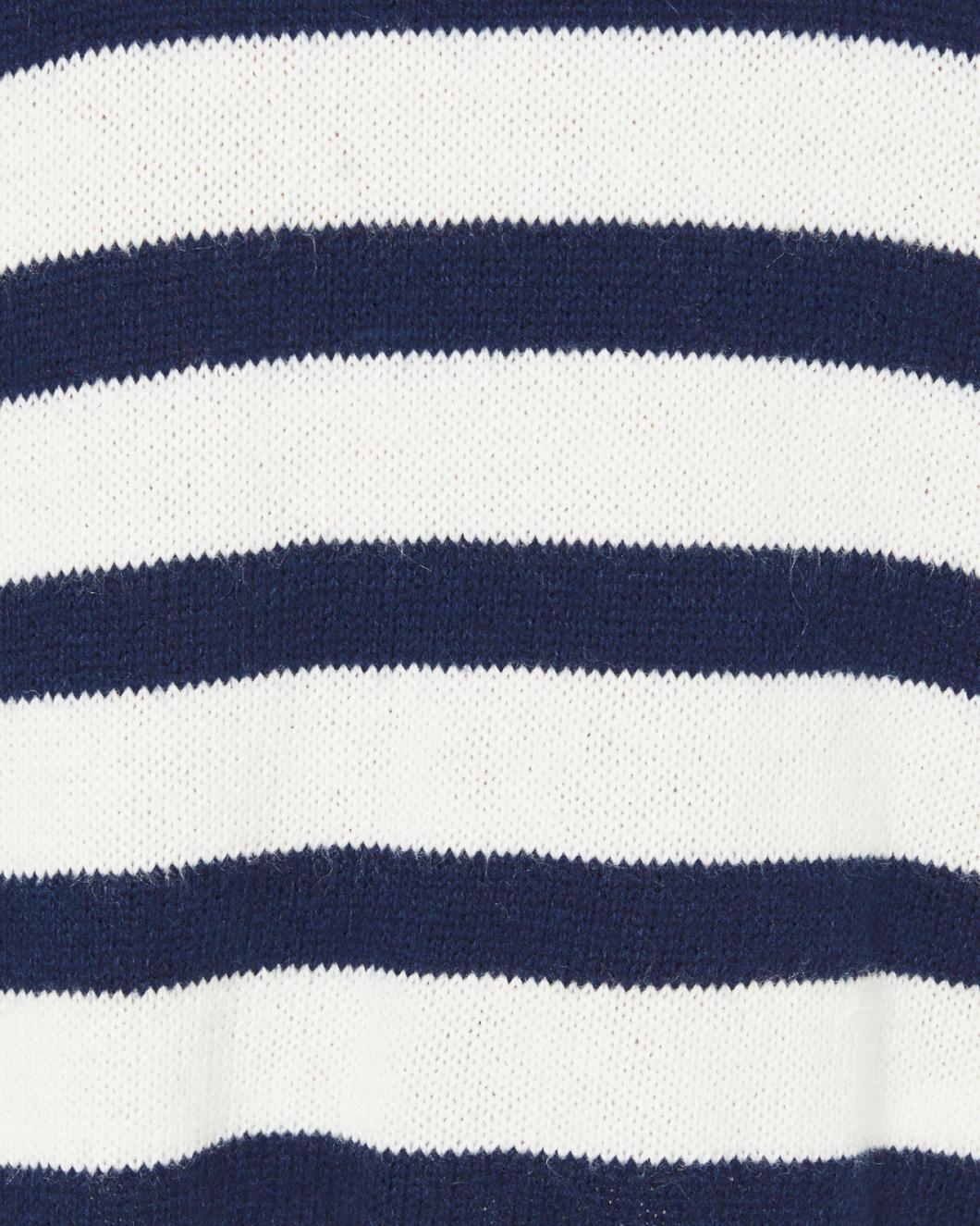 Lilly Pulitzer Quince Sweater Low Tide Navy Cruise Stripe | Women Tops