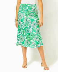 Lilly Pulitzer Rennox Midi Skirt Spearmint Blossom Views | Women Bottoms