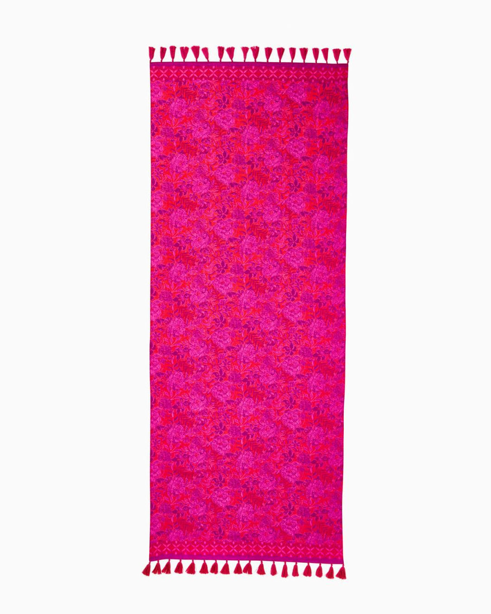 Lilly Pulitzer Resort Scarf Amaryllis Red Secret Hideaway Engineered Resort Scarf | Women Scarves &amp; Wraps
