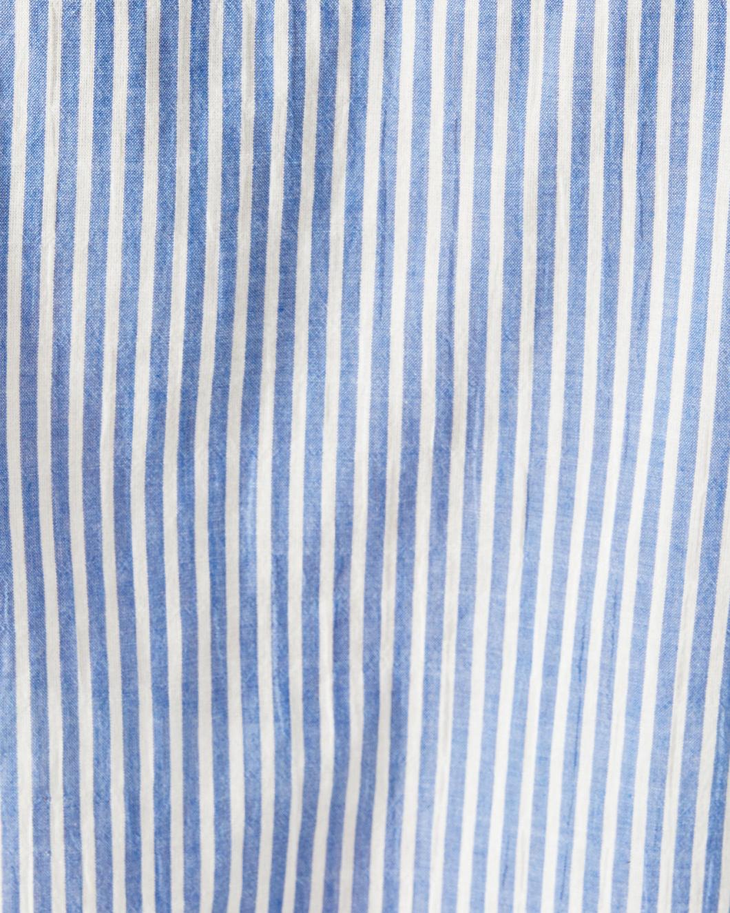 Lilly Pulitzer Sea View Button Down Top Coastal Blue Ltwt Oxford Stripe | Women Tops