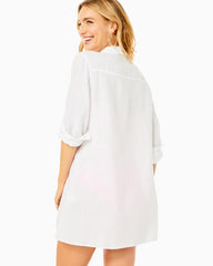 Lilly Pulitzer Sea View Cover-Up Resort White | Women Cover-Ups