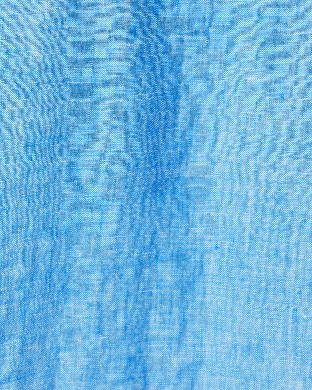 Lilly Pulitzer Sea View Linen Cover-Up Boca Blue X Resort White | Women Cover-Ups