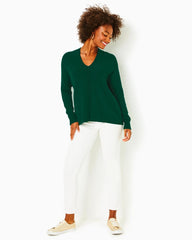 Lilly Pulitzer Sevie Dolman Sleeve Sweater Evergreen | Women Tops