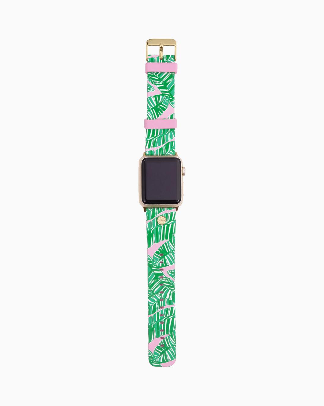 Lilly Pulitzer Silicone Apple Watch Band Conch Shell Pink Lets Go Bananas | Women Phone &amp; Tech