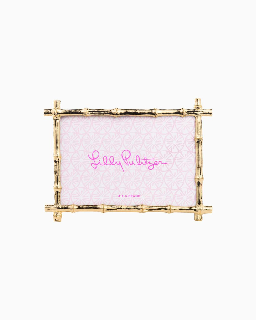 Lilly Pulitzer Small Bamboo Picture Frame Sea Crystals | Women Home Decor