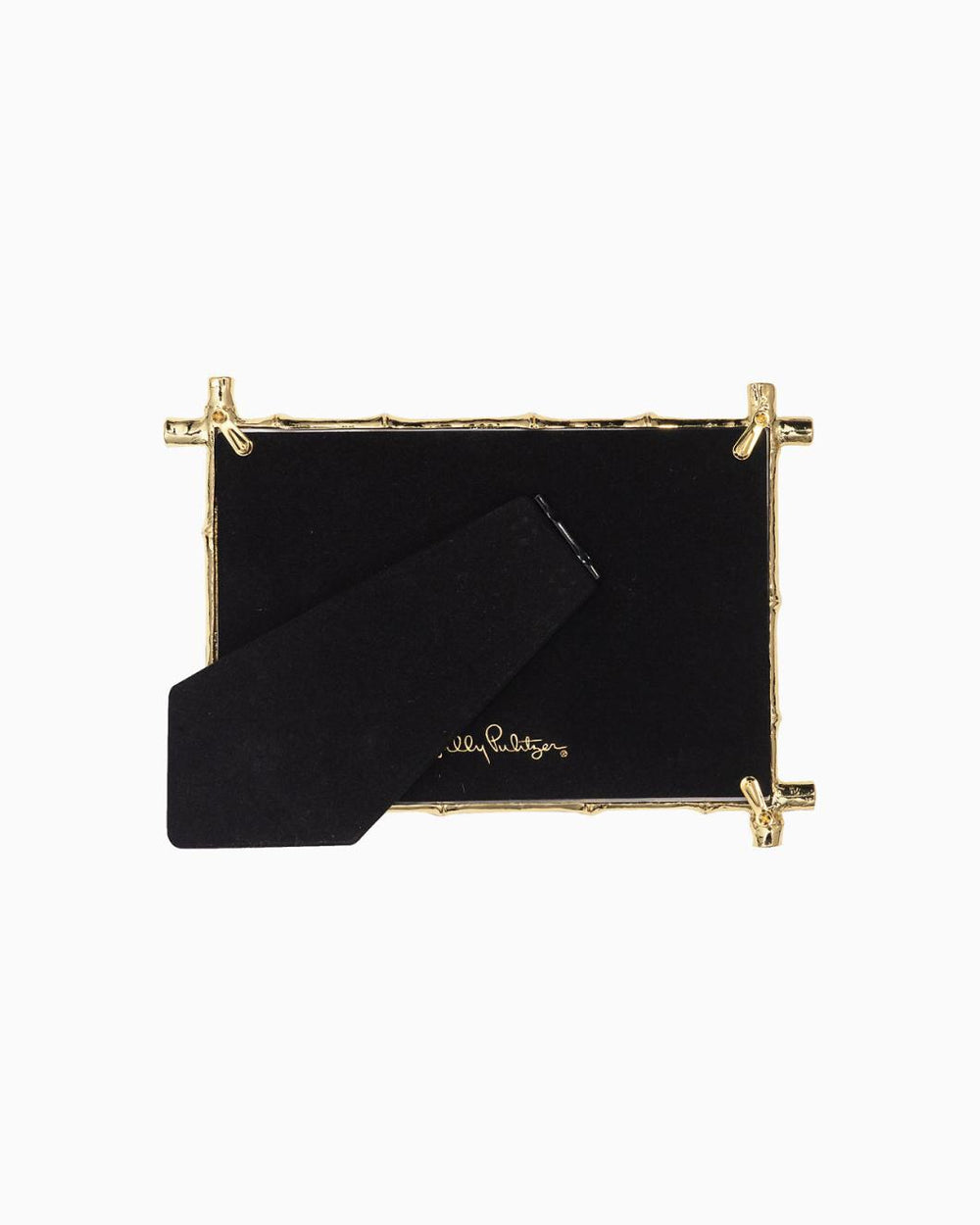 Lilly Pulitzer Small Bamboo Picture Frame Sea Crystals | Women Home Decor