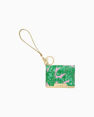 Lilly Pulitzer Snap Id Card Case Conch Shell Pink Lets Go Bananas | Women Phone &amp; Tech