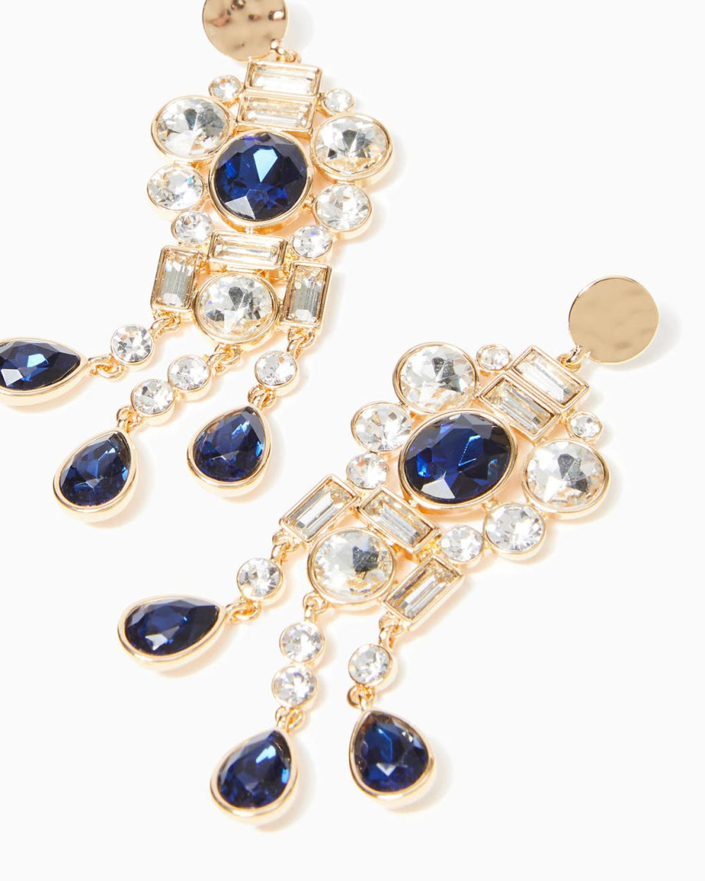 Lilly Pulitzer So Fancy Earrings Low Tide Navy | Women Jewelry