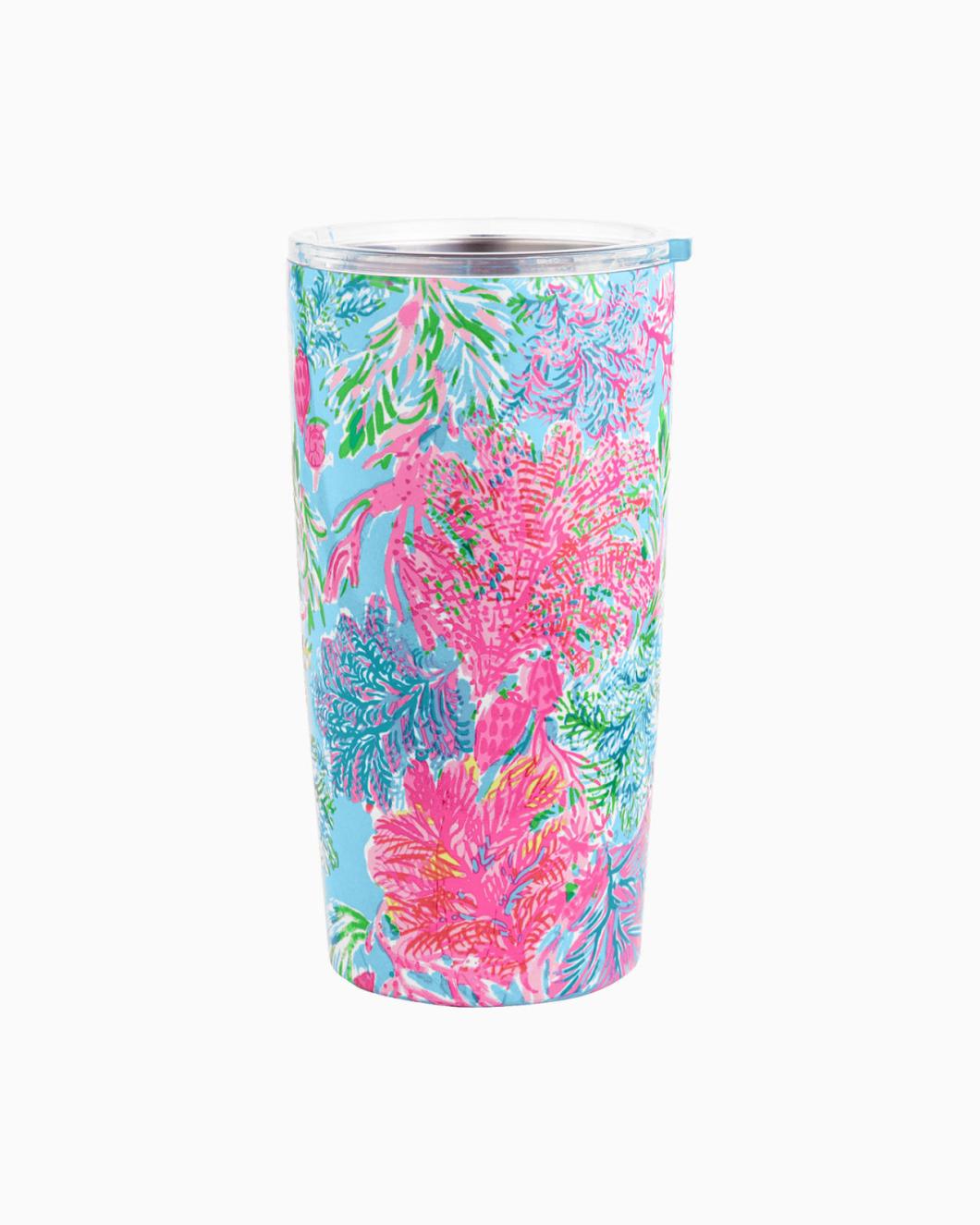 Lilly Pulitzer Stainless Steel Insulated Tumbler Celestial Blue Cay To My Heart | Women Tabletop