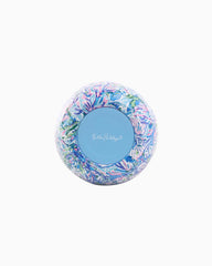 Lilly Pulitzer Stainless Steel Stemless Wine Tumbler Surf Blue Soleil It On Me | Women Tabletop