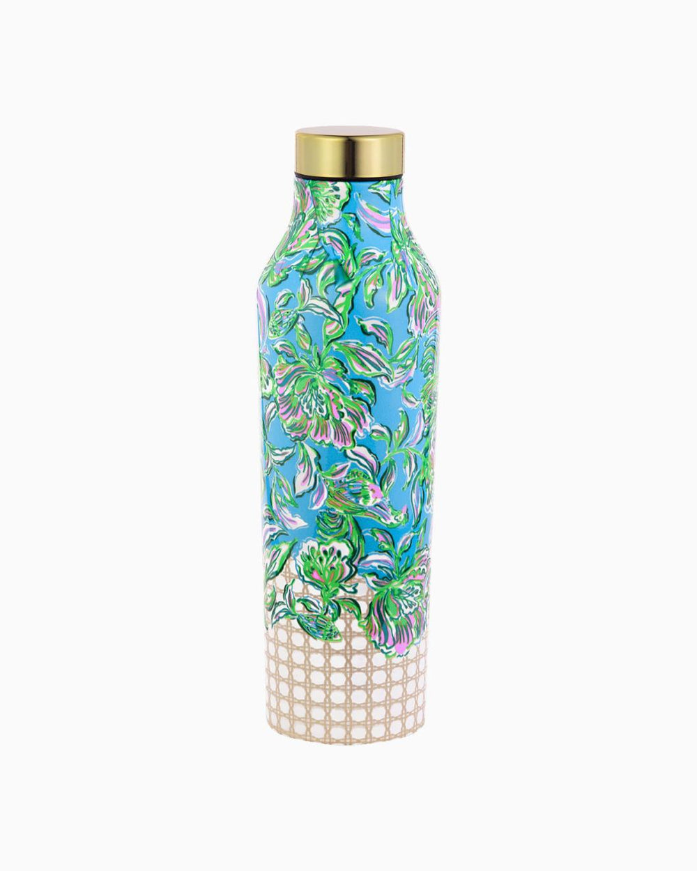 Lilly Pulitzer Stainless Steel Water Bottle Cumulus Blue Chick Magnet | Women Tabletop