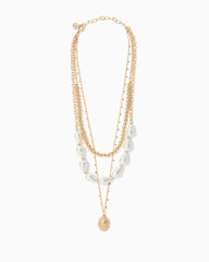 Lilly Pulitzer Sway Necklace Gold Metallic | Women Jewelry