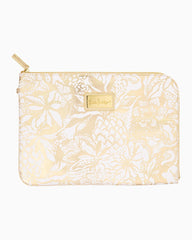 Lilly Pulitzer Tech Pouch Set Gold Metallic Safari Sangria | Women Phone &amp; Tech