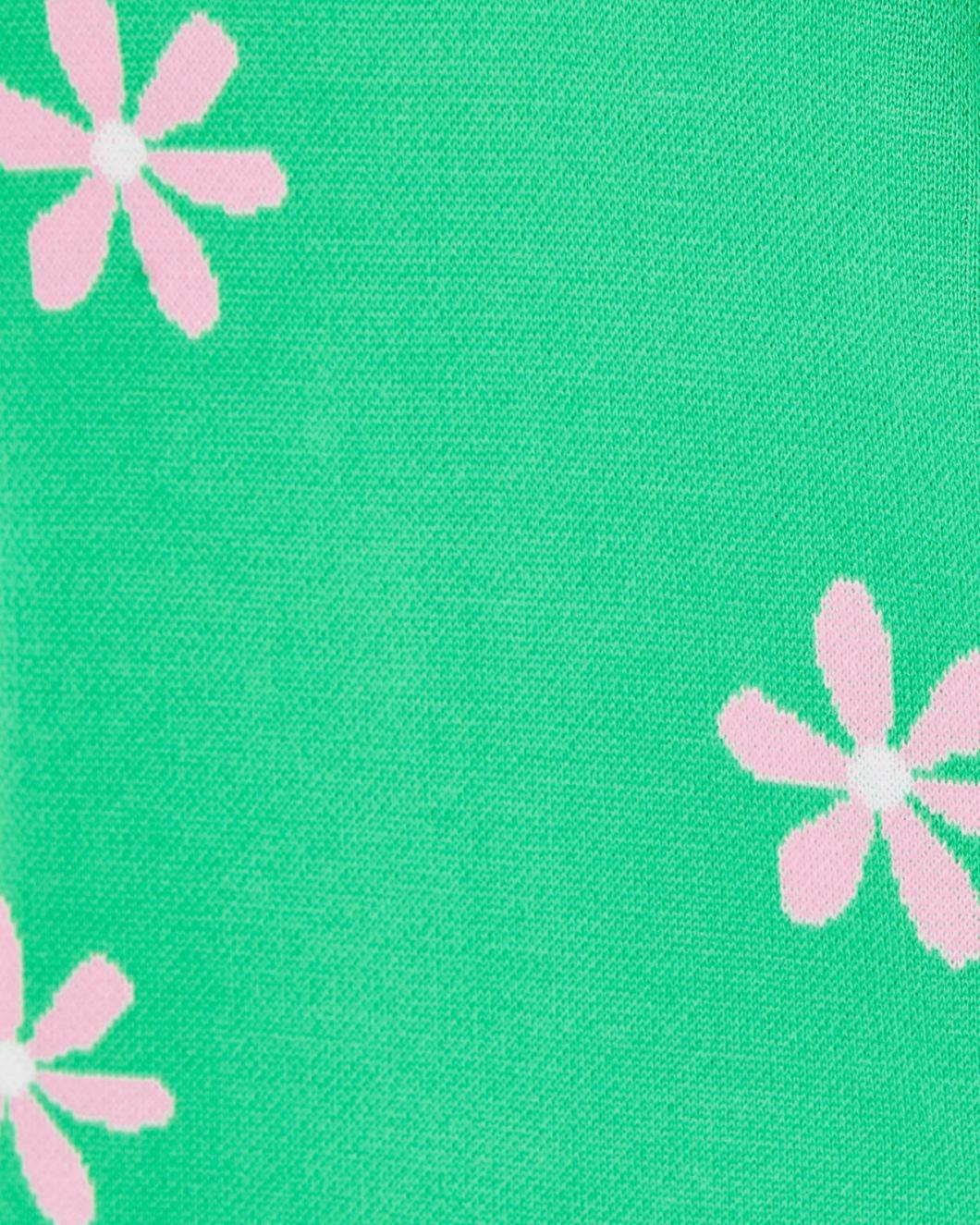 Lilly Pulitzer Tensley Cotton Sweater Spearmint Blossom Jacquard | Women Tops