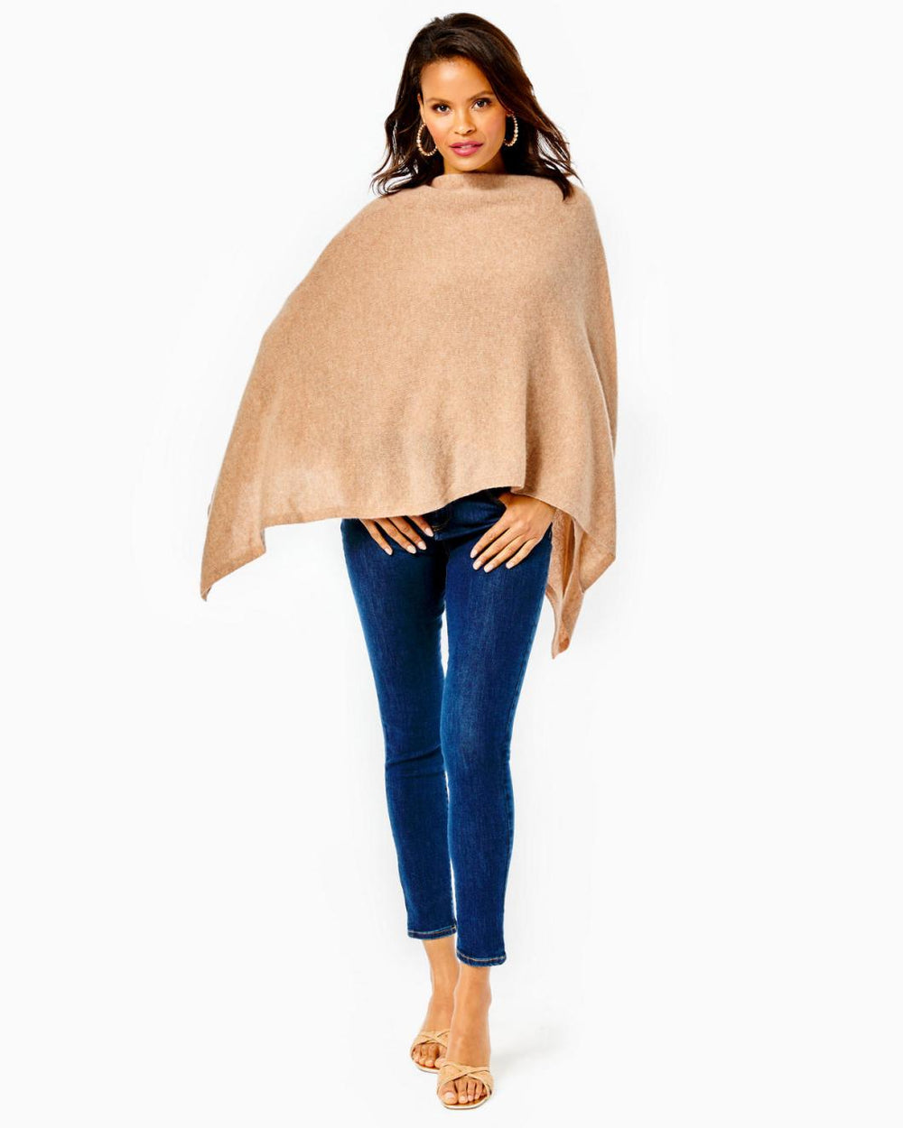 Lilly Pulitzer Terri Cashmere Wrap Heathered Tiki Hut | Women Tops