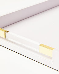 Lilly Pulitzer Textured Tray Resort White | Women Home Decor