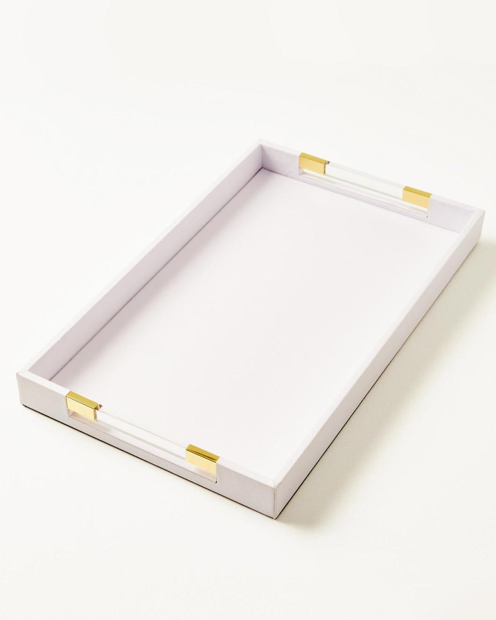 Lilly Pulitzer Textured Tray Resort White | Women Home Decor