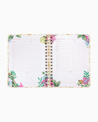 Lilly Pulitzer To Do Planner Gold Metallic Dandy Lions | Women Agendas &amp; Planners