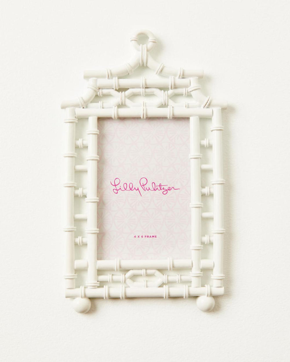 Lilly Pulitzer Two's Company For Lilly Pulitzer Pagoda Frame Resort White | Women Home Decor