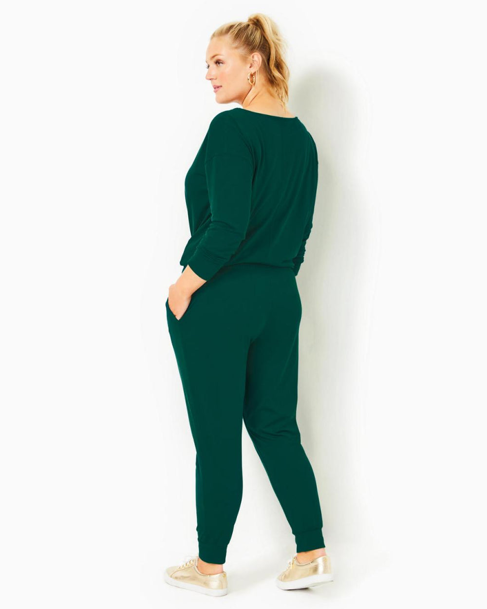 Lilly Pulitzer Upf 50+ 27" Lillabeth Pant Evergreen | Women Bottoms