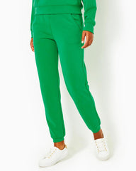 Lilly Pulitzer Upf 50+ 28" Aveena Knit Pant Kelly Green | Women Bottoms