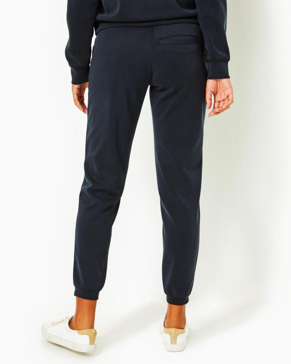 Lilly Pulitzer Upf 50+ 28" Aveena Knit Pant Noir | Women Bottoms