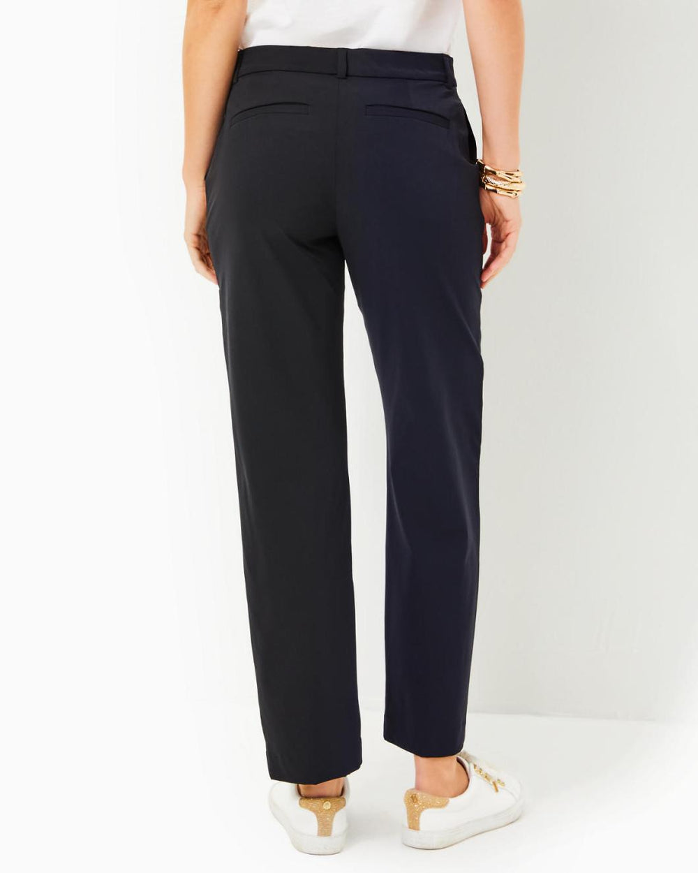 Lilly Pulitzer Upf 50+ 28" Travel Trouser Noir | Women Bottoms