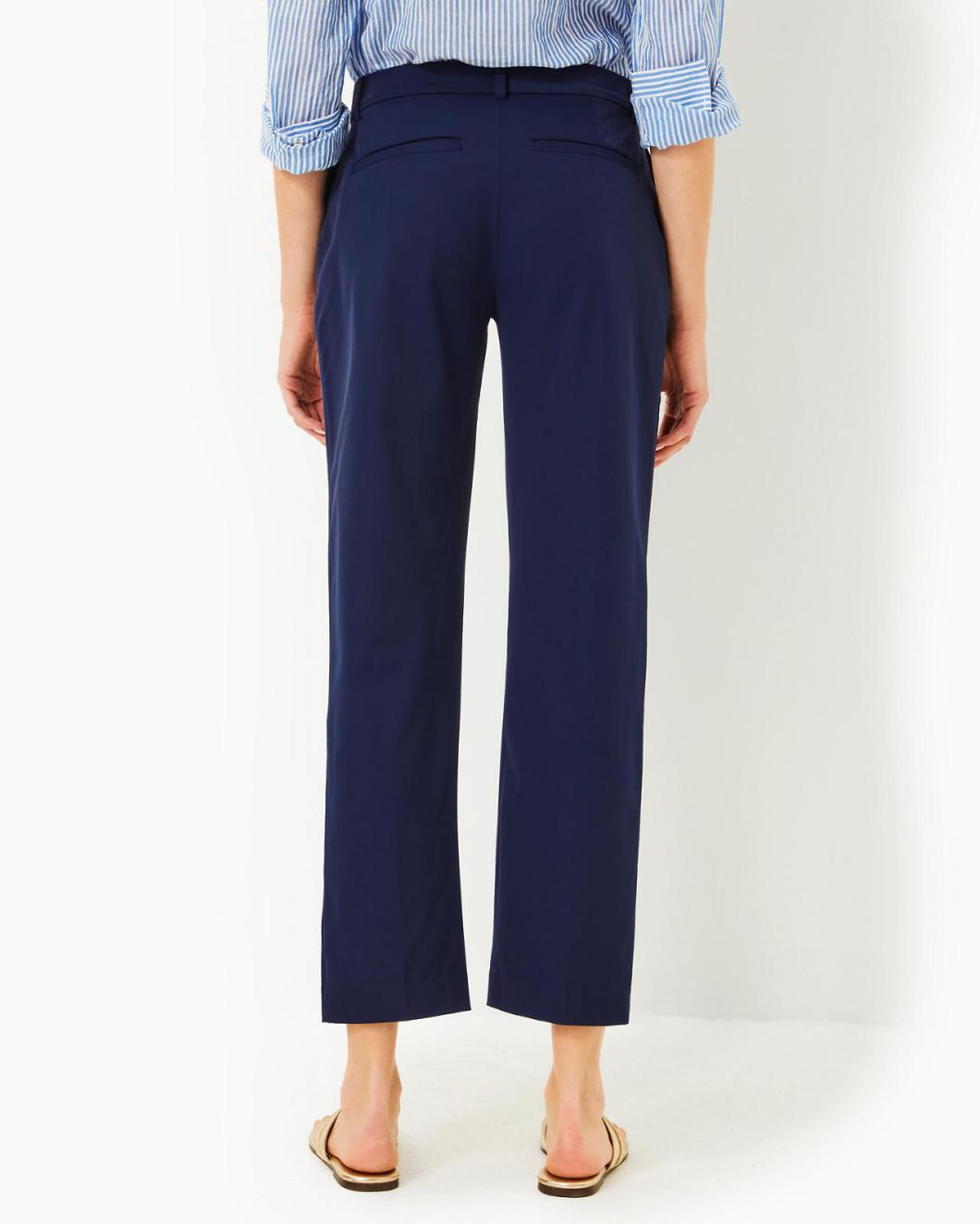 Lilly Pulitzer Upf 50+ 28" Travel Trouser True Navy | Women Bottoms