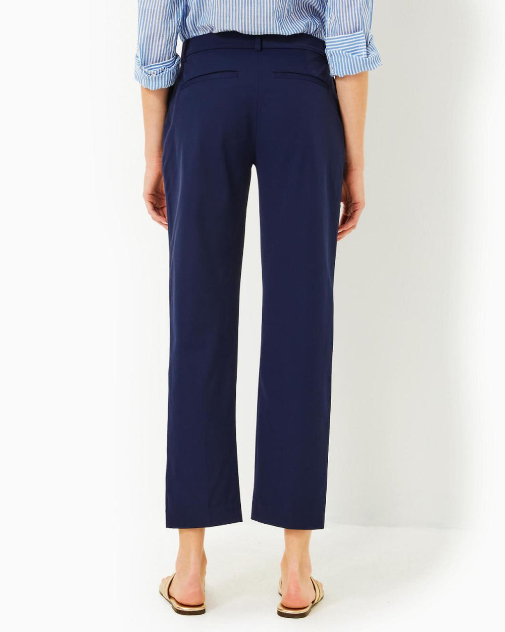 Lilly Pulitzer Upf 50+ 28" Travel Trouser True Navy | Women Bottoms
