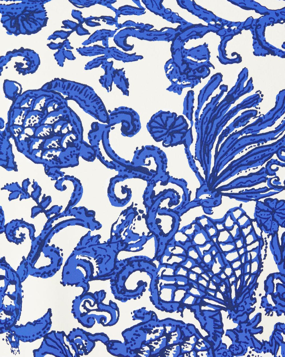 Lilly Pulitzer Upf 50+ Chillylilly Marlena Button Down Top Deeper Coconut Ride With Me Engineered Chillylilly | Women Tops