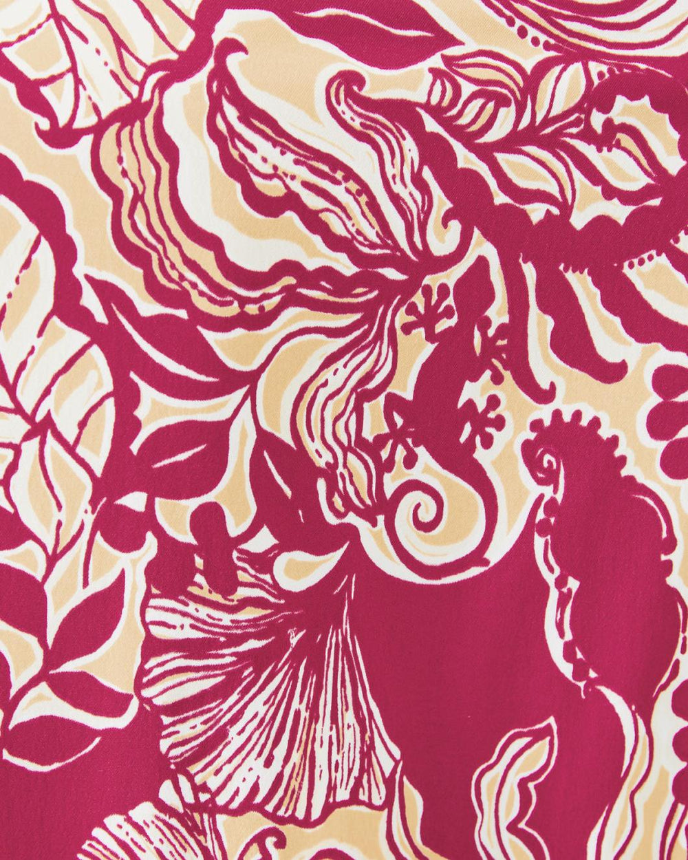 Lilly Pulitzer Upf 50+ Giavana Tunic Poinsettia Red Island Vibes | Women Tops